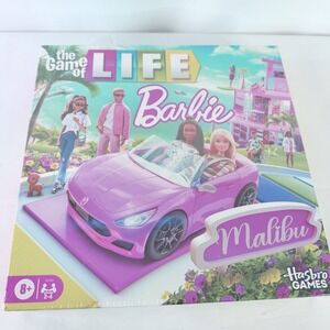 Hasbro Games The Game of Life: Barbie Edition Board Game | Ages 8+ | 2 to 4